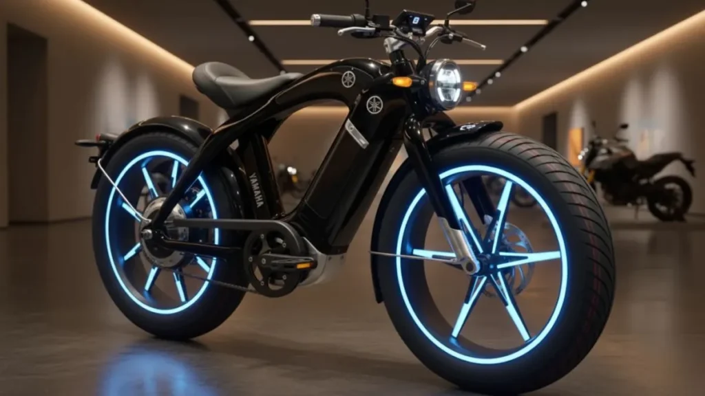 Yamaha Electric Cycle 2026 Launched – 300KM Long Range, 1 Hour Fast Charging Battery, Smart LED Display & Premium Urban Design at Budget Price!